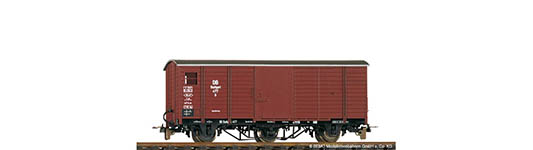 074-2002817 - H0e - gedeckter Güterwagen G 477, DB, Ep. III